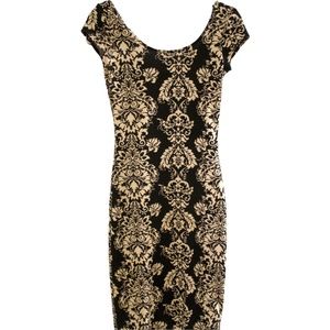Forever 21 Damask print dress